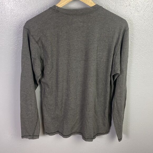 Cariloha Bamboo Long Sleeve T shirt Grey Small 35 - Picture 5 of 6